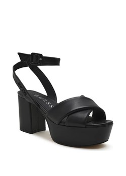 Guess Skórzane sandały na słupku ze sklepu Gomez Fashion Store w kategorii Sandały damskie - zdjęcie 170264418