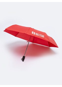 Parasol czerwony z logo BIG STAR ze sklepu Big Star w kategorii Parasole - zdjęcie 170265635