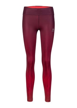 Odlo Legginsy &quot;Zeroweigt&quot; w kolorze czerwono-fioletowym do biegania ze sklepu Limango Polska w kategorii Spodnie damskie - zdjęcie 170268035