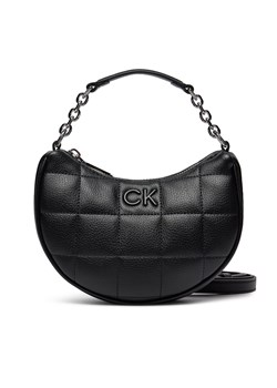 Torebka Calvin Klein Square Quilt Chain Mini Bag K60K612020 Czarny ze sklepu eobuwie.pl w kategorii Listonoszki - zdjęcie 170268747