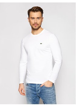 Lacoste Longsleeve TH2040 Biały Regular Fit ze sklepu MODIVO w kategorii T-shirty męskie - zdjęcie 170269745