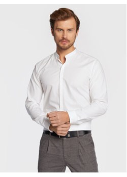 Hugo Koszula Enrique 50458109 Biały Extra Slim Fit ze sklepu MODIVO w kategorii Koszule męskie - zdjęcie 170269935
