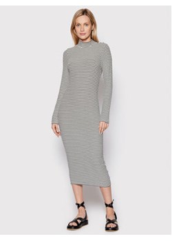Urban Classics Sukienka codzienna Striped TB1709 Czarny Slim Fit ze sklepu MODIVO w kategorii Sukienki - zdjęcie 170270239
