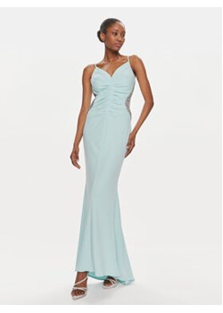 Rinascimento Sukienka wieczorowa CFC0117706003 Zielony Slim Fit ze sklepu MODIVO w kategorii Sukienki - zdjęcie 170270317