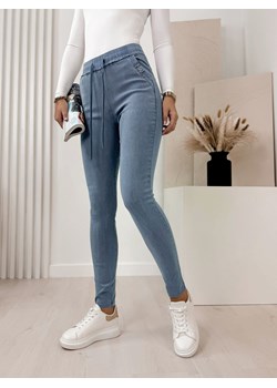 spodnie viviane niebieskie l/xl ze sklepu UBRA w kategorii Jeansy damskie - zdjęcie 170272009