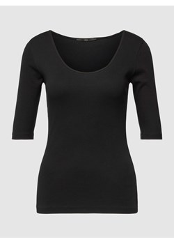 T-shirt z efektem prążkowania ze sklepu Peek&Cloppenburg  w kategorii Bluzki damskie - zdjęcie 170273338