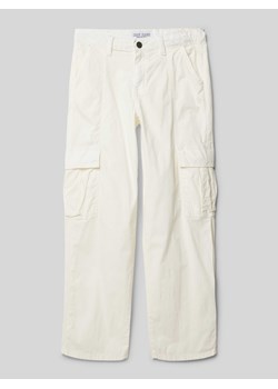 Spodnie o luźnym kroju z zapięciem na guzik model ‘Karly’ ze sklepu Peek&Cloppenburg  w kategorii Spodnie dziewczęce - zdjęcie 170273745