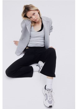 H & M - Proste joggersy - Czarny ze sklepu H&M w kategorii Spodnie damskie - zdjęcie 170274145