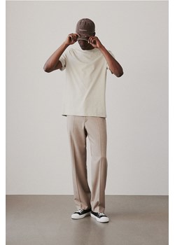 H & M - T-shirt COOLMAX Regular Fit - Beżowy ze sklepu H&M w kategorii T-shirty męskie - zdjęcie 170274275