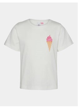 Vero Moda Girl T-Shirt 10292896 Biały Regular Fit ze sklepu MODIVO w kategorii Bluzki dziewczęce - zdjęcie 170274566