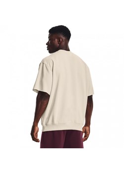 Męska bluza treningowa z krótkim rękawem UNDER ARMOUR UA Project Rock Hm Gym Hwt Crew ze sklepu Sportstylestory.com w kategorii T-shirty męskie - zdjęcie 170276626