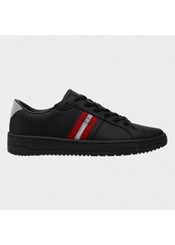 Męskie sneakersy ELLESSE Strada CUPSOLE - czarne ze sklepu Sportstylestory.com w kategorii Buty sportowe męskie - zdjęcie 170276707