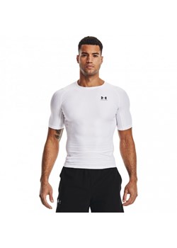 Męska koszulka treningowa Under Armour UA HG IsoChill Comp SS - biała ze sklepu Sportstylestory.com w kategorii T-shirty męskie - zdjęcie 170278198