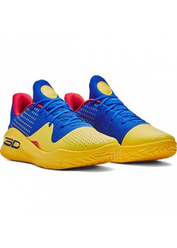 Buty do koszykówki uniseks Under Armour Curry 4 Low Flotro - multikolor ze sklepu Sportstylestory.com w kategorii Buty sportowe męskie - zdjęcie 170278338