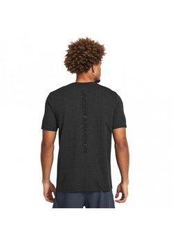 Męska koszulka treningowa Under Armour Vanish Seamless Grid SS - szara ze sklepu Sportstylestory.com w kategorii T-shirty męskie - zdjęcie 170278428