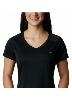 Damska koszulka trekkingowa Columbia Women's Zero Rules - czarna ze sklepu Sportstylestory.com w kategorii Bluzki damskie - zdjęcie 170278857