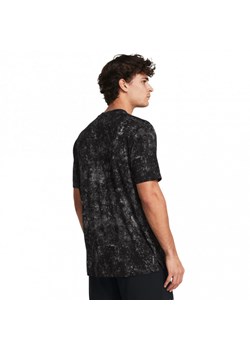 Męska koszulka treningowa Under Armour Vanish Energy Printed SS - czarna ze sklepu Sportstylestory.com w kategorii T-shirty męskie - zdjęcie 170280155