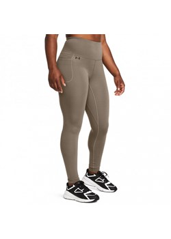 Damskie legginsy treningowe Under Armour Motion Legging - brązowe ze sklepu Sportstylestory.com w kategorii Spodnie damskie - zdjęcie 170280258