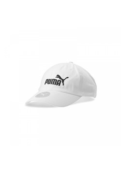 Czapka z daszkiem uniseks Puma ESS Cap white-No.1 - biała ze sklepu Sportstylestory.com w kategorii Czapki z daszkiem damskie - zdjęcie 170280338