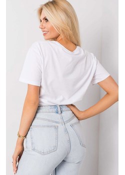 Biały t-shirt damski z nadrukiem HB-TS-3025.18P, Kolor biały, Rozmiar L, HiB ze sklepu Primodo w kategorii Bluzki damskie - zdjęcie 170280726
