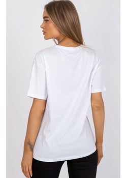 Biały t-shirt damski z nadrukiem HB-TS-3083.42P, Kolor biały, Rozmiar S, HiB ze sklepu Primodo w kategorii Bluzki damskie - zdjęcie 170280758