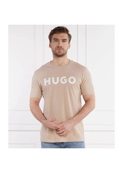 HUGO T-shirt Dulivio | Regular Fit ze sklepu Gomez Fashion Store w kategorii T-shirty męskie - zdjęcie 170281649
