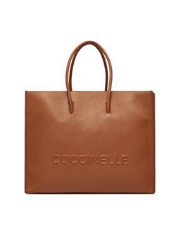 Coccinelle Torebka QBB Coccinellemyrtha Maxi Log E1 QBB 18 01 01 Brązowy ze sklepu MODIVO w kategorii Torby Shopper bag - zdjęcie 170283508