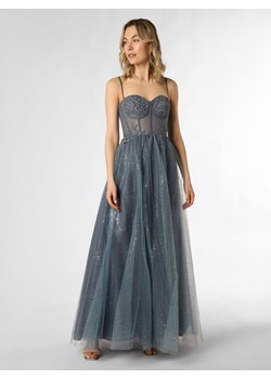 Unique Damska sukienka wieczorowa Kobiety Dzianina blue stone jednolity ze sklepu vangraaf w kategorii Sukienki - zdjęcie 170285265