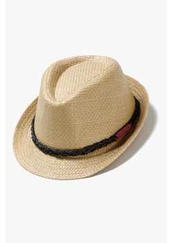 Słomkowy kapelusz chłopięcy brązowy ze sklepu 5.10.15 w kategorii Czapki dziecięce - zdjęcie 170287358