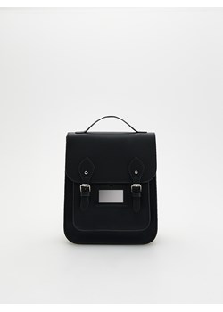 Reserved - Plecak z imitacji skóry - czarny ze sklepu Reserved w kategorii Plecaki dla dzieci - zdjęcie 170288168