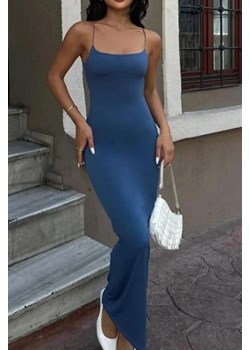 Sukienka VOLANSA BLUE ze sklepu Ivet Shop w kategorii Sukienki - zdjęcie 170288766