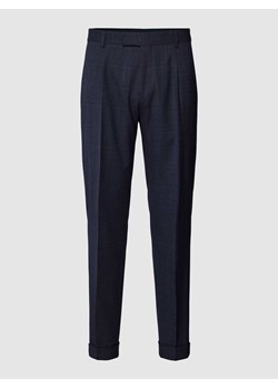 Spodnie do garnituru w kant z kieszeniami z tyłu model ‘Louis’ ze sklepu Peek&Cloppenburg  w kategorii Spodnie męskie - zdjęcie 170289006