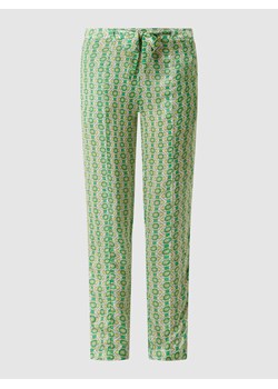 Luźne spodnie z wiskozy ze sklepu Peek&Cloppenburg  w kategorii Spodnie damskie - zdjęcie 170289096