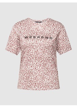 T-shirt z kwiatowym wzorem na całej powierzchni model ‘Fiorina’ ze sklepu Peek&Cloppenburg  w kategorii Bluzki damskie - zdjęcie 170289225