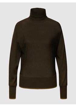 Sweter z dzianiny ze stójką model ‘EDUCATA’ ze sklepu Peek&Cloppenburg  w kategorii Swetry damskie - zdjęcie 170289788
