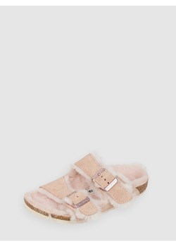 Sandały ze skóry welurowej model ‘Arizona’ ze sklepu Peek&Cloppenburg  w kategorii Klapki dziecięce - zdjęcie 170289849