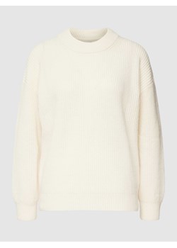 Sweter z dzianiny o kroju oversized z efektem prążkowania ze sklepu Peek&Cloppenburg  w kategorii Swetry damskie - zdjęcie 170289948