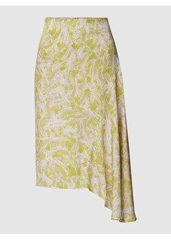 Asymetryczna spódnica midi ze wzorem na całej powierzchni ze sklepu Peek&Cloppenburg  w kategorii Spódnice - zdjęcie 170290186