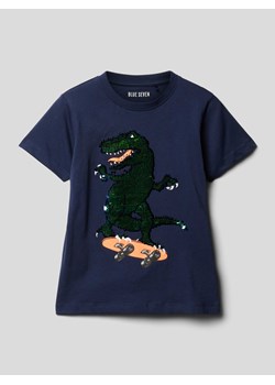 T-shirt z nadrukowanym motywem ze sklepu Peek&Cloppenburg  w kategorii T-shirty chłopięce - zdjęcie 170290306