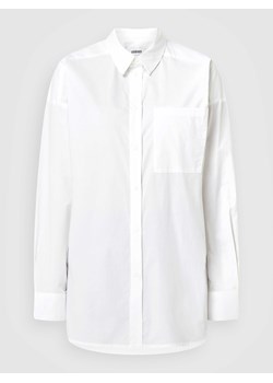 Bluzka koszulowa z bawełny ekologicznej model ‘Lucalis’ ze sklepu Peek&Cloppenburg  w kategorii Koszule damskie - zdjęcie 170290465