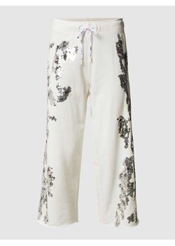 Spodnie dresowe z cekinowym obszyciem ze sklepu Peek&Cloppenburg  w kategorii Spodnie damskie - zdjęcie 170290488