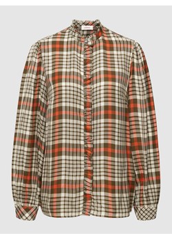 Bluzka koszulowa w szkocką kratę ze sklepu Peek&Cloppenburg  w kategorii Koszule damskie - zdjęcie 170291405