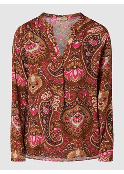 Bluzka z wiskozy ze sklepu Peek&Cloppenburg  w kategorii Bluzki damskie - zdjęcie 170291586