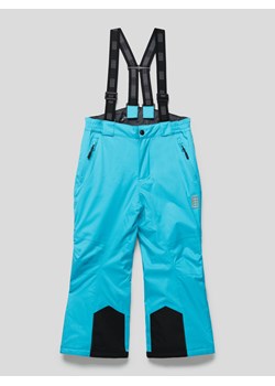 Spodnie outdoorowe z detalem z logo ze sklepu Peek&Cloppenburg  w kategorii Spodnie chłopięce - zdjęcie 170291597
