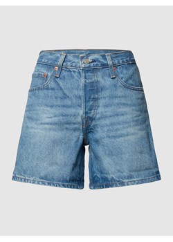 Szorty jeansowe z bawełny ze sklepu Peek&Cloppenburg  w kategorii Szorty - zdjęcie 170291956