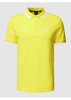 Koszulka polo z wyhaftowanym logo model ‘PADDY’ ze sklepu Peek&Cloppenburg  w kategorii T-shirty męskie - zdjęcie 170292017