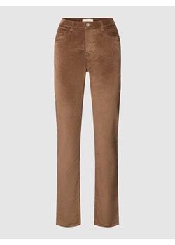 Spodnie sztruksowe o kroju slim fit z dodatkiem streczu model ‘Style.Mary’ ze sklepu Peek&Cloppenburg  w kategorii Spodnie damskie - zdjęcie 170292257