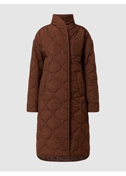 Płaszcz pikowany z szalowym kołnierzem ze sklepu Peek&Cloppenburg  w kategorii Płaszcze damskie - zdjęcie 170292417