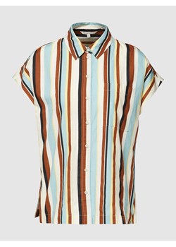 Bluzka koszulowa z kieszenią na piersi ze sklepu Peek&Cloppenburg  w kategorii Koszule damskie - zdjęcie 170292457