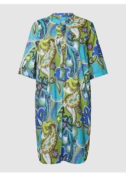 Sukienka tunikowa z bawełny z kwiatowym wzorem na całej powierzchni ze sklepu Peek&Cloppenburg  w kategorii Bluzki damskie - zdjęcie 170292477